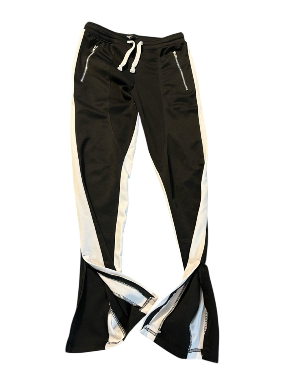 Waimea Men's Black Joggers with White Side Panels Size Small - Picture 3 of 5